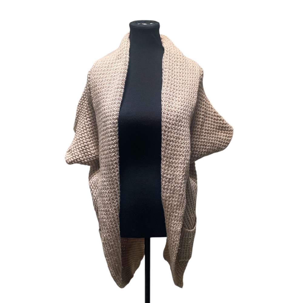 Remain Cozy Tan Women's Sweater M GUC